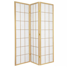 3 Panel Shoji Room Divider Screen
